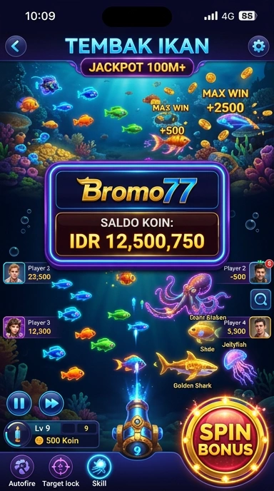 Galeri pratinjau visual bromo77 build APK resmi terbaru